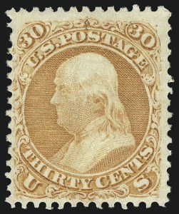 Sale 1040, Lot 1295, 1861-66 Issue and Encased Postage (Scott 56-78)