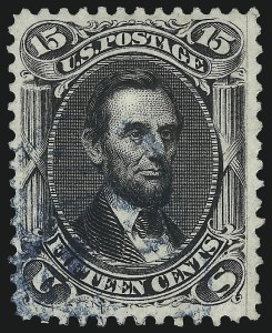 Sale 1040, Lot 1305, 1861-66 Issue and Encased Postage (Scott 56-78)