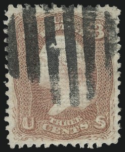 Sale 1040, Lot 1314, 1867-68 Grilled Issue (Scott 83-101)