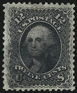 Sale 1040, Lot 1321, 1867-68 Grilled Issue (Scott 83-101)