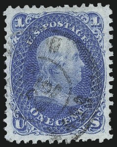 Sale Number 1040, Lot Number 1325, 1867-68 Grilled Issue (Scott 83-101) Sale Number 1040, Lot Number 1325, 1867-68 Grilled Issue (Scott 83-101)
