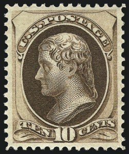 Sale 1040, Lot 1423, 1873-75 Bank Note Issue (Scott 156-179)