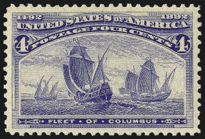 Sale Number 1040, Lot Number 1479, 1893 Columbian Issue, 1c thru 50c, Singles (Scott 230-240) Sale Number 1040, Lot Number 1479, 1893 Columbian Issue, 1c thru 50c, Singles (Scott 230-240)