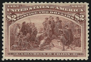 Sale Number 1040, Lot Number 1498, 1893 Columbian Issue, $1.00-$5.00, Singles (Scott 241-245) Sale Number 1040, Lot Number 1498, 1893 Columbian Issue, $1.00-$5.00, Singles (Scott 241-245)