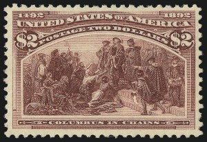 Sale Number 1040, Lot Number 1499, 1893 Columbian Issue, $1.00-$5.00, Singles (Scott 241-245) Sale Number 1040, Lot Number 1499, 1893 Columbian Issue, $1.00-$5.00, Singles (Scott 241-245)