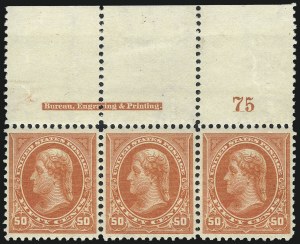 Sale 1040, Lot 1582, 1894-95 Bureau Issues (Scott 246-278)