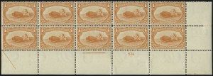 Sale 1040, Lot 1609, 1898 Trans-Mississippi Issue, Multiples (Scott 285-293)