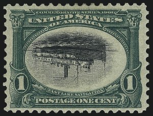 Sale 1040, Lot 1624, 1901 Pan-American Issue incl. Multiples (Scott 294-299)