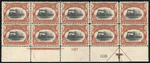 Sale 1040, Lot 1627, 1901 Pan-American Issue incl. Multiples (Scott 294-299)