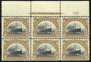 Sale 1040, Lot 1647, 1901 Pan-American Issue incl. Multiples (Scott 294-299)