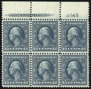 Sale 1040, Lot 1706, 1908-10 Issues (Scott 331-356)