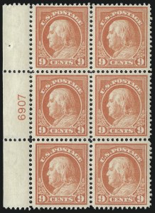 Sale 1040, Lot 1787, 1912-15 Issues (Scott 405-440)
