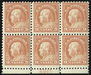 Sale 1040, Lot 1843, 1916-17 Issues (Scott 462-491)