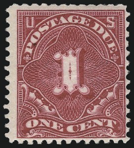 Sale 1040, Lot 2123, Postage Due (Scott J2-J96a), 1c Vermilion (J29) Sale 1040, Lot 2123, Postage Due (Scott J2-J96a)