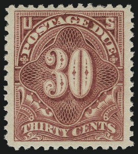 Sale 1040, Lot 2129, Postage Due (Scott J2-J96a)