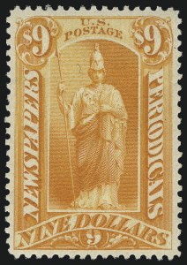 Sale 1040, Lot 2169, Newspapers and Periodicals, Parcel Post (Scott PR, Q, JQ)