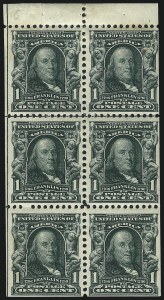 Sale 1040, Lot 2188, Booklet Panes and Complete Booklets