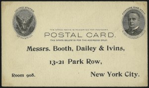 Sale 1040, Lot 2226, Postal Cards thru Revenues, Official Seals (Scott UX, R, OX)