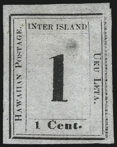 Sale 1040, Lot 2278, United States Possessions incl. Hawaii, 1851 Issue thru Numerals