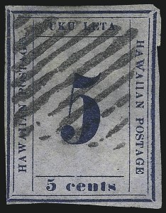 Sale 1040, Lot 2290, United States Possessions incl. Hawaii, 1851 Issue thru Numerals