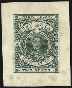 Sale 1040, Lot 2297, Hawaii, 1860 thru Back-of-Book