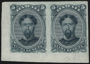Sale 1040, Lot 2300, Hawaii, 1860 thru Back-of-Book