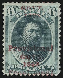 Sale 1040, Lot 2314, Hawaii, 1860 thru Back-of-Book