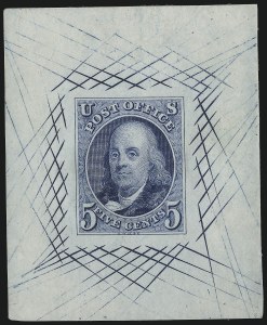 Sale 1044, Lot 1, Essays and Proofs (1847 thru 1857 Issues)