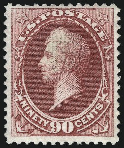 Sale 1044, Lot 126, 1870-71 National Banknote Issue, H & I Grills (Scott 136-144, 134A-139A)