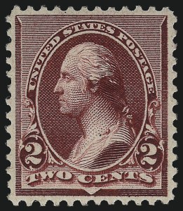 Sale 1044, Lot 177, 1890-93 Issue and Columbian Issue (Scott 219-245), 2c Lake (219D) Sale 1044, Lot 177, 1890-93 Issue and Columbian Issue (Scott 219-245)