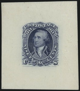 Sale 1044, Lot 34, Essays and Proofs (1861 Issue)