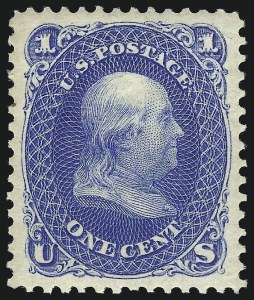 Sale 1044, Lot 88, 1861-68 Issue and Re-Issue (Scott 68-111)