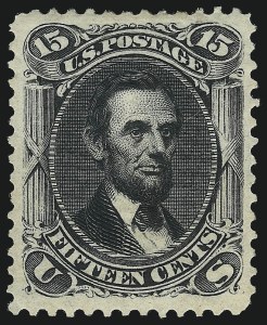 Sale 1044, Lot 94, 1861-68 Issue and Re-Issue (Scott 68-111)