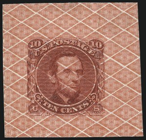Sale 1048, Lot 153, Essays and Proofs: 1869 Pictorial Issue Safety Paper Essays, Cont.