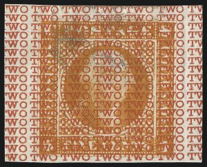 Sale 1048, Lot 167, Essays and Proofs: 1869 Pictorial Issue Safety Paper Essays, Cont.