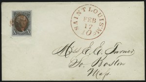 Sale 1048, Lot 219, 5c and 10c 1847 Issue