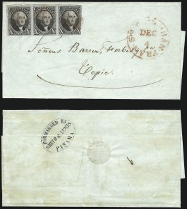 Sale 1048, Lot 221, 5c and 10c 1847 Issue