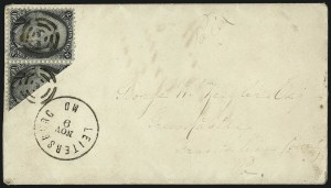 Sale 1048, Lot 267, 1861-66 Issue, 1867-68 Grilled Issue, 1875 Re-Issue