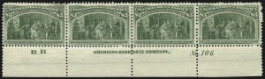 Sale 1048, Lot 322, 1893 Columbian Issue