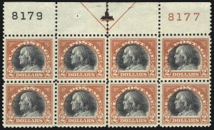 Sale 1048, Lot 363, Washington-Franklin Issues