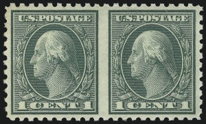 Sale 1048, Lot 365, Washington-Franklin Issues