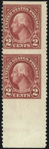 Sale 1048, Lot 367, 1922 and Later Issues, incl. 2c Harding Rotary Perf 11 Strip of Three