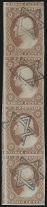 Sale 1050, Lot 102, 3c-12c 1851-56 Issue (Scott 10-17)