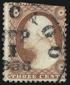 Sale 1050, Lot 109, 3c-12c 1851-56 Issue (Scott 10-17)