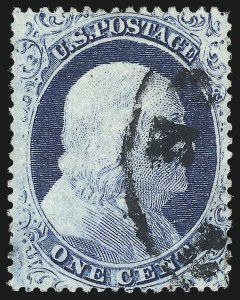 Sale 1050, Lot 132, 1c-3c 1857-60 Issue (Scott 18-26A)