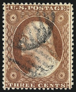 Sale 1050, Lot 147, 1c-3c 1857-60 Issue (Scott 18-26A)