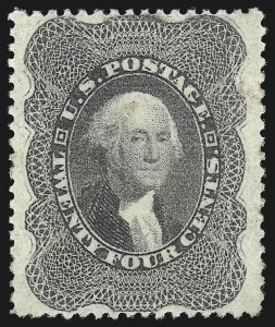 Sale Number 1050, Lot Number 168, 5c-90c 1857-60 Issue and 1875 Reprint (Scott 27-46) Sale Number 1050, Lot Number 168, 5c-90c 1857-60 Issue and 1875 Reprint (Scott 27-46)