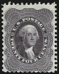 Sale 1050, Lot 178, 5c-90c 1857-60 Issue and 1875 Reprint (Scott 27-46)