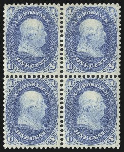 Sale 1050, Lot 185, 1861-66 Issue (Scott 56-77)