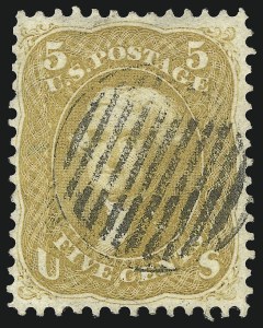 Sale 1050, Lot 190, 1861-66 Issue (Scott 56-77)